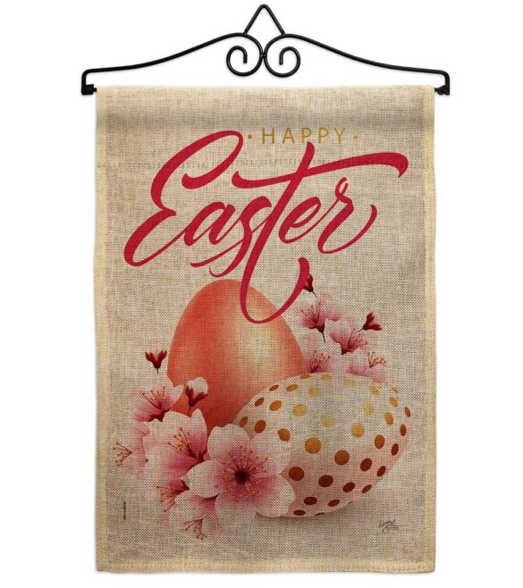 Easter Blooming - Easter Spring Vertical Impressions Decorative Flags HG103086 Made In USA - Image 17