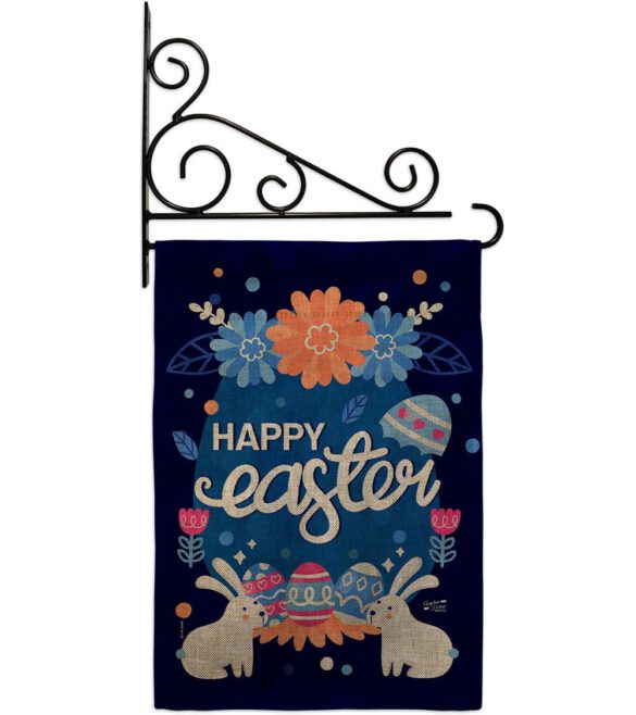 Happy Easter Bunny - Easter Spring Vertical Impressions Decorative Flags HG137365 Made In USA - Image 18