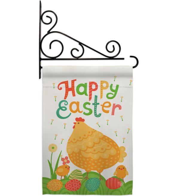 Easter Chicks - Easter Spring Vertical Impressions Decorative Flags HG192341 Made In USA - Image 8