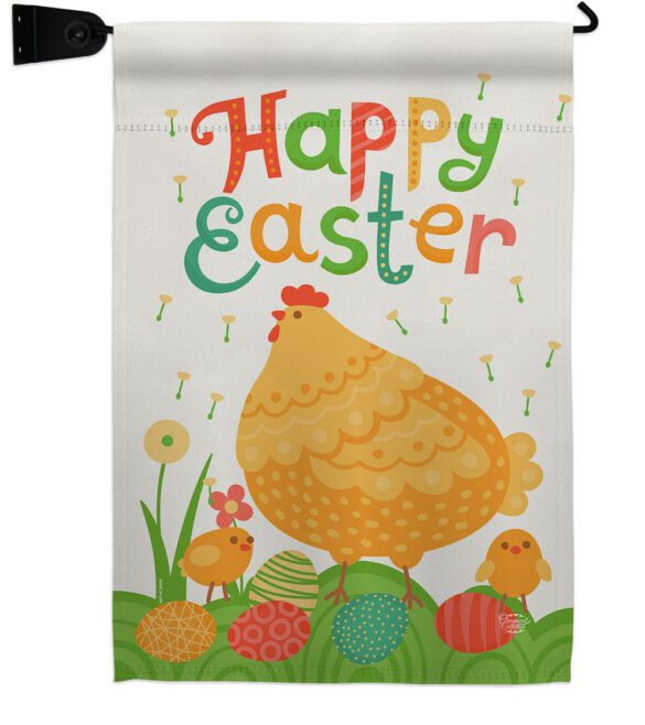 Easter Chicks - Easter Spring Vertical Impressions Decorative Flags HG192341 Made In USA - Image 15