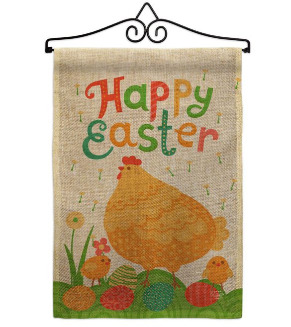 Easter Chicks - Easter Spring Vertical Impressions Decorative Flags HG192341 Made In USA - Image 13