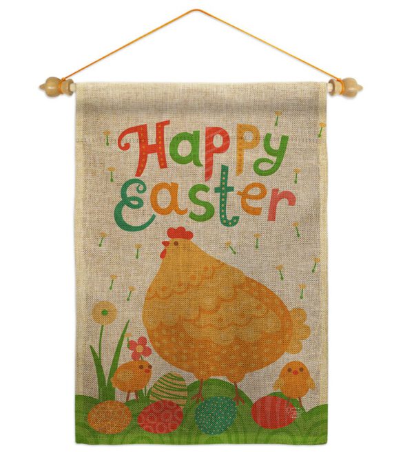 Easter Chicks - Easter Spring Vertical Impressions Decorative Flags HG192341 Made In USA - Image 18