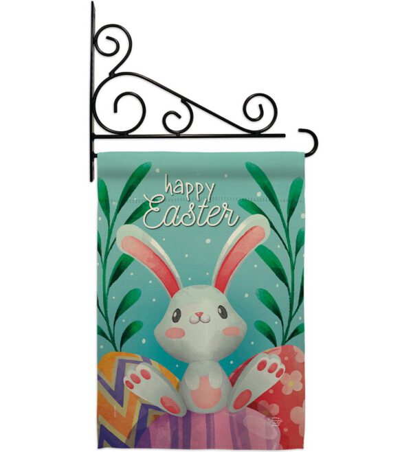 Colorful Easter Eggs - Easter Spring Vertical Impressions Decorative Flags HG192350 Made In USA - Image 8
