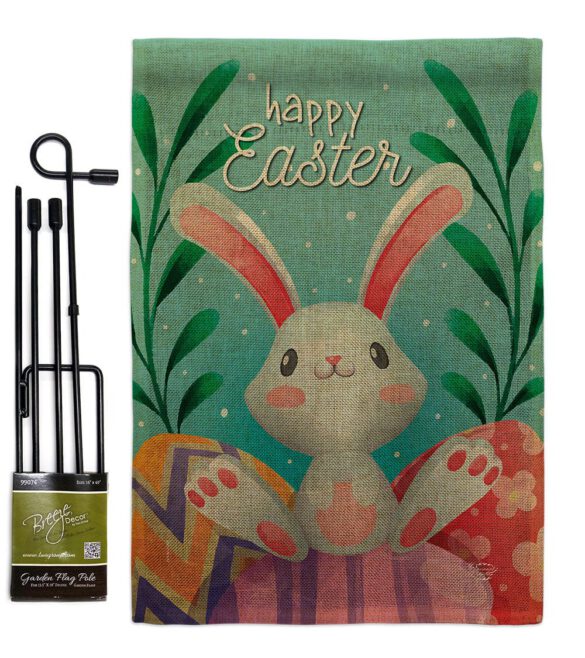 Colorful Easter Eggs - Easter Spring Vertical Impressions Decorative Flags HG192350 Made In USA - Image 14