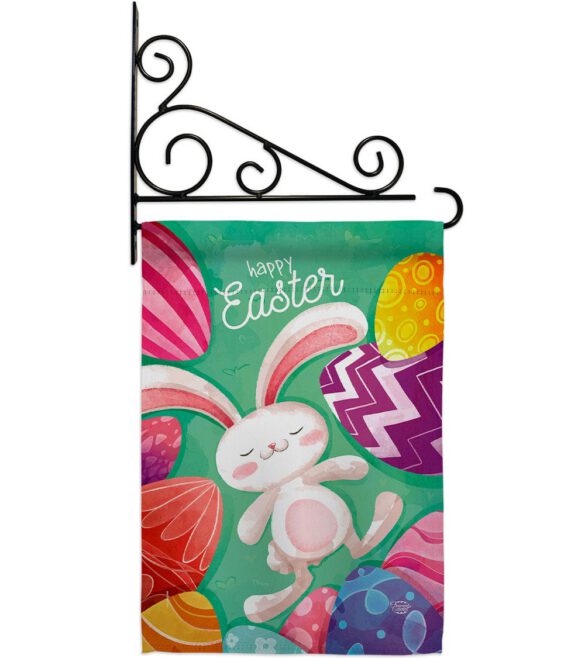 Easter Eggs - Easter Spring Vertical Impressions Decorative Flags HG192352 Made In USA - Image 8