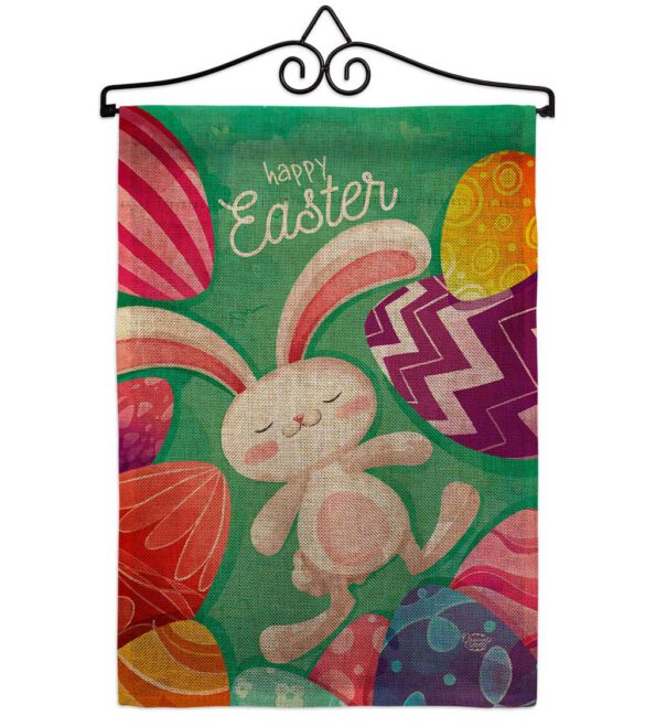 Easter Eggs - Easter Spring Vertical Impressions Decorative Flags HG192352 Made In USA - Image 17