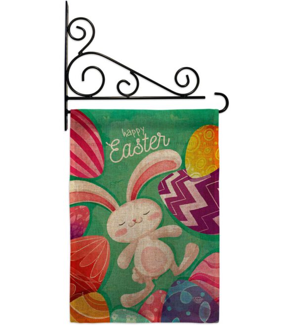 Easter Eggs - Easter Spring Vertical Impressions Decorative Flags HG192352 Made In USA - Image 18