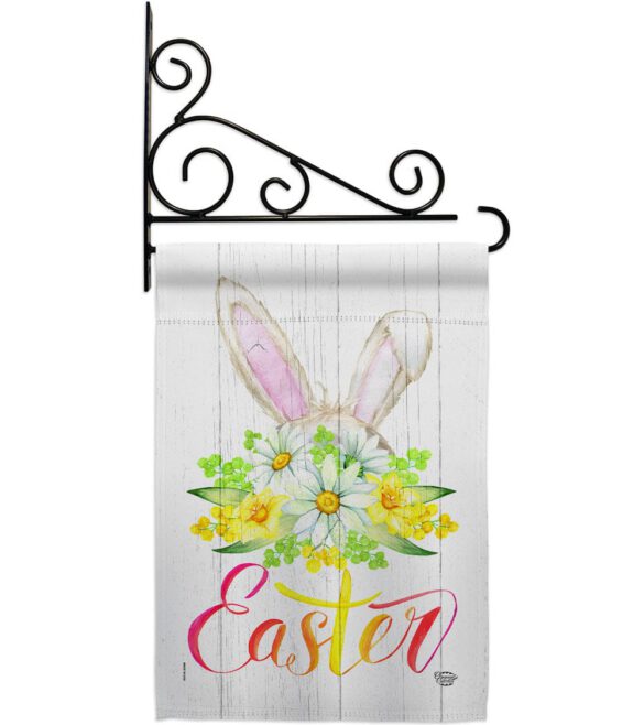 Floral Easter - Easter Spring Vertical Impressions Decorative Flags HG192406 Made In USA - Image 8