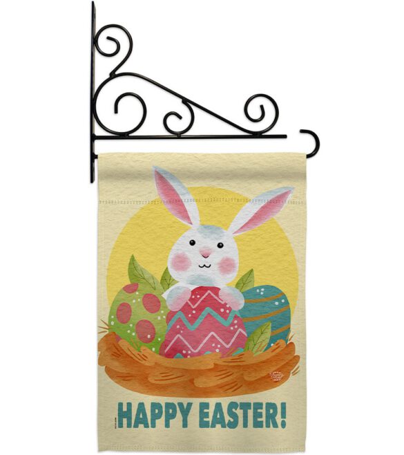 Easter Bunny Fun - Easter Spring Vertical Impressions Decorative Flags HG192421 Made In USA - Image 8