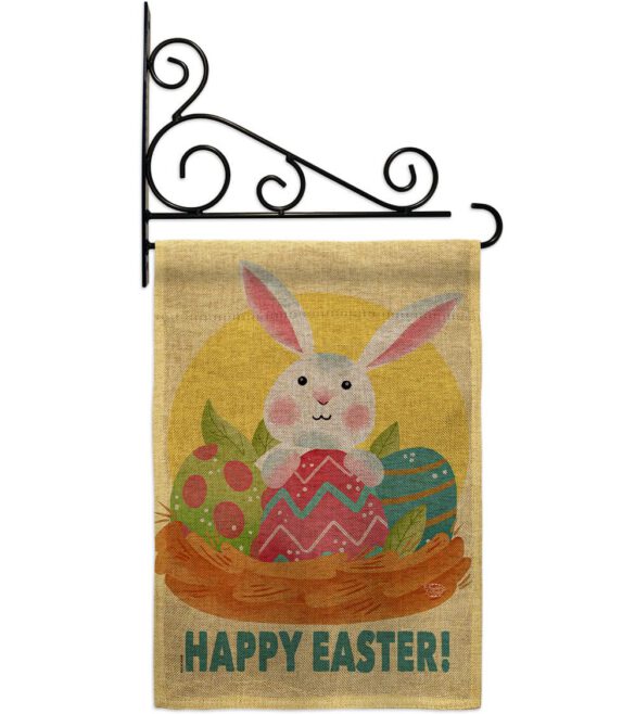 Easter Bunny Fun - Easter Spring Vertical Impressions Decorative Flags HG192421 Made In USA - Image 18