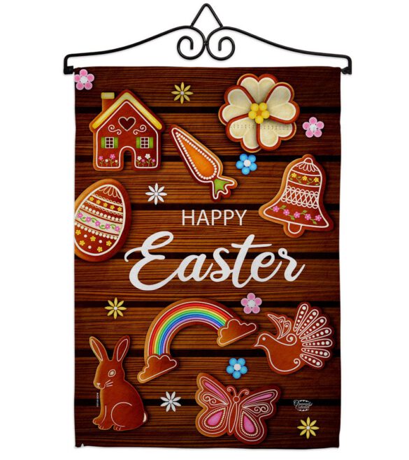 Chocolate Easter - Easter Spring Vertical Impressions Decorative Flags HG192502 Made In USA - Image 7