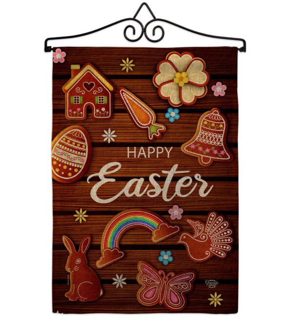 Chocolate Easter - Easter Spring Vertical Impressions Decorative Flags HG192502 Made In USA - Image 17