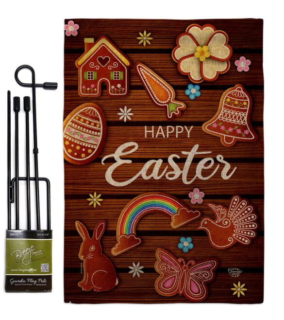 Chocolate Easter - Easter Spring Vertical Impressions Decorative Flags HG192502 Made In USA - Image 14
