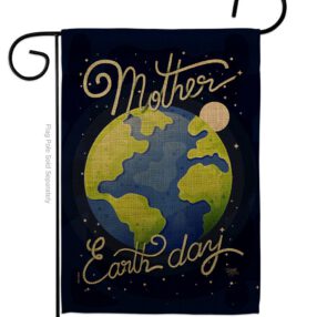 Earth Day - Expression Inspirational Vertical Impressions Decorative Flags HG115147 Made In USA