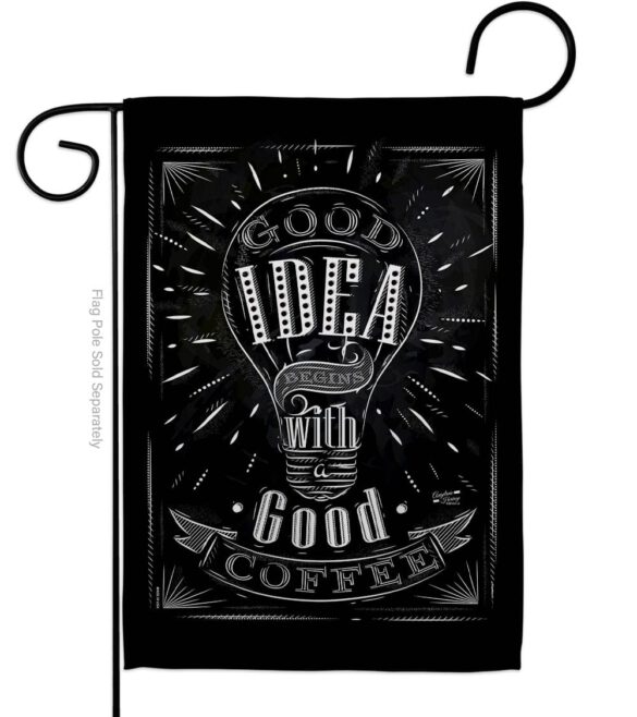 Good Idea - Expression Inspirational Vertical Impressions Decorative Flags HG137271 Made In USA