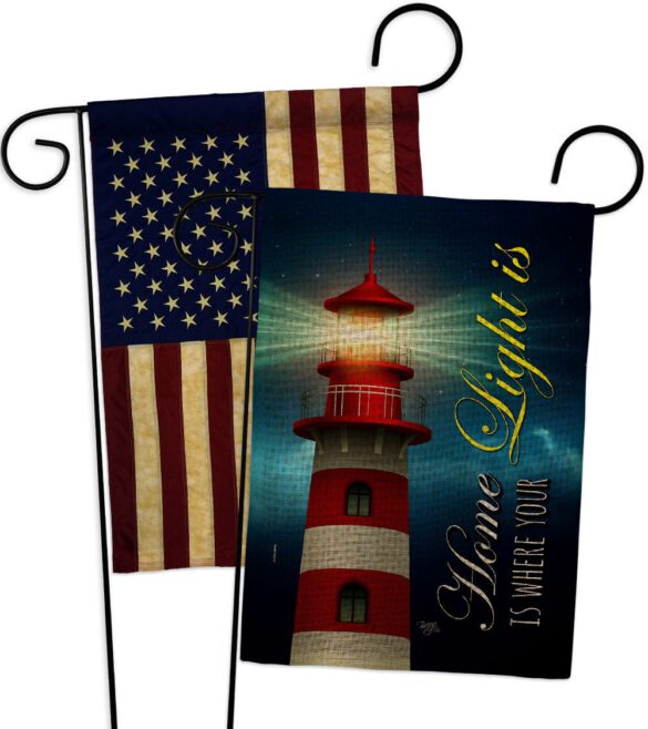 Home Light - Historic Americana Vertical Impressions Decorative Flags HG120253 Made In USA - Image 28