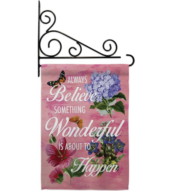 Always Believe - Expression Inspirational Vertical Impressions Decorative Flags HG115109 Made In USA - Image 12