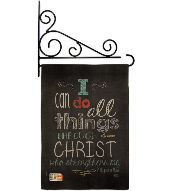 All Things Through Christ - Impressions Decorative Garden Flag G165119-BO - Image 13
