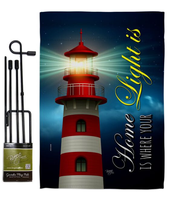 Home Light - Historic Americana Vertical Impressions Decorative Flags HG120253 Made In USA - Image 4