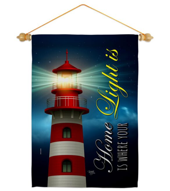 Home Light - Historic Americana Vertical Impressions Decorative Flags HG120253 Made In USA - Image 19