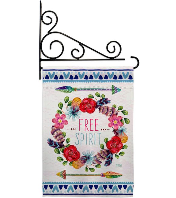 Free Spirit - Expression Inspirational Vertical Impressions Decorative Flags HG137006 Made In USA - Image 11