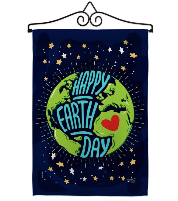 Happy Earth Day - Expression Inspirational Vertical Impressions Decorative Flags HG137176 Made In USA - Image 7