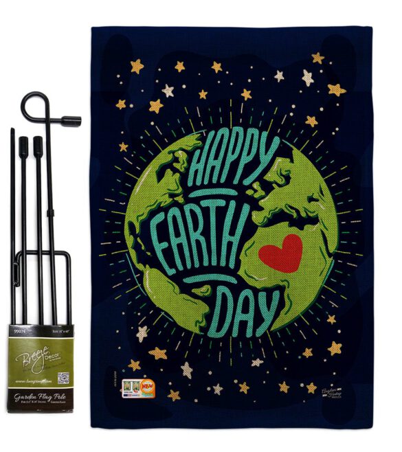 Happy Earth Day - Expression Inspirational Vertical Impressions Decorative Flags HG137176 Made In USA - Image 12
