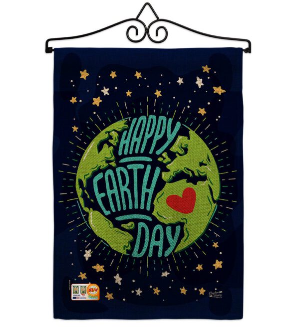 Happy Earth Day - Expression Inspirational Vertical Impressions Decorative Flags HG137176 Made In USA - Image 13