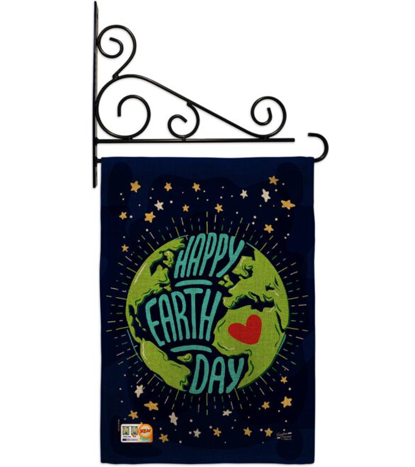 Happy Earth Day - Expression Inspirational Vertical Impressions Decorative Flags HG137176 Made In USA - Image 14