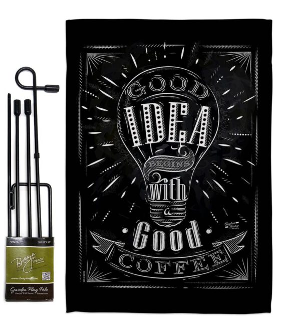 Good Idea - Expression Inspirational Vertical Impressions Decorative Flags HG137271 Made In USA - Image 4