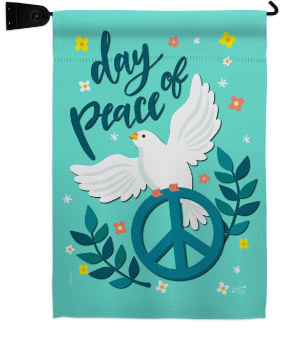 Day of Peace - Expression Inspirational Vertical Impressions Decorative Flags HG137349 Made In USA - Image 21