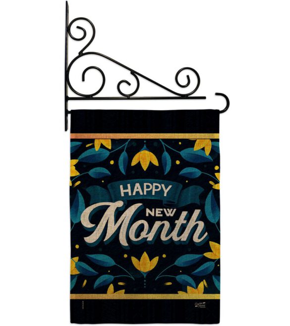 Happy New Month - Expression Inspirational Vertical Impressions Decorative Flags HG137461 Made In USA - Image 18