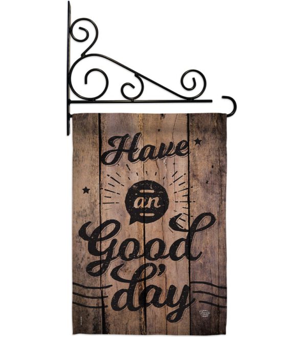 Have an Good Day - Expression Inspirational Vertical Impressions Decorative Flags HG191191 Made In USA - Image 11