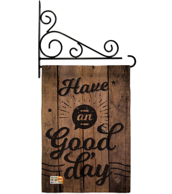 Have an Good Day - Expression Inspirational Vertical Impressions Decorative Flags HG191191 Made In USA - Image 12