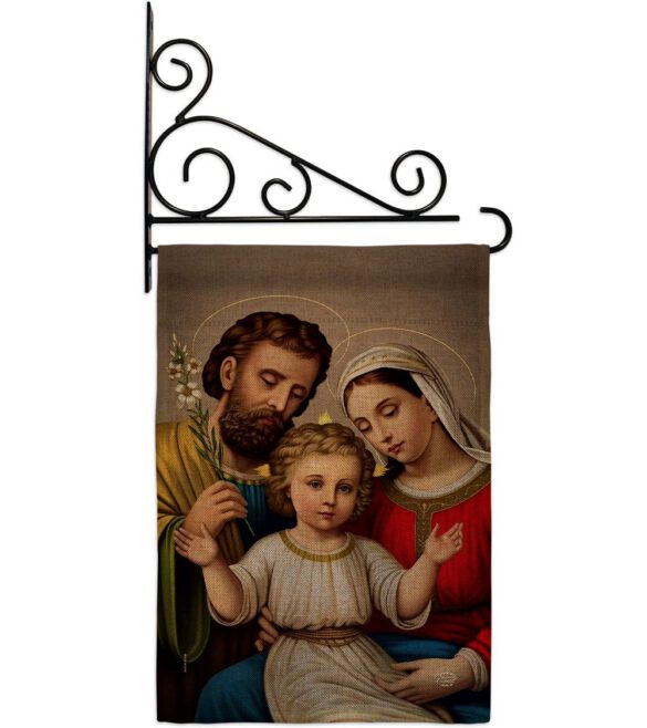 Holy Family - Faith Religious Inspirational Vertical Impressions Decorative Flags HG190085 Made In USA - Image 38