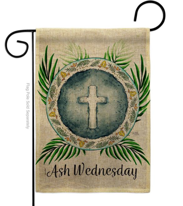 Holy Ash Wednesday - Faith & Religious Inspirational Vertical Impressions Decorative Flags HG103091 Made In USA - Image 11
