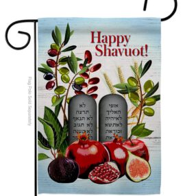 Chag Sameach - Faith & Religious Inspirational Vertical Impressions Decorative Flags HG103092 Made In USA