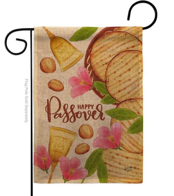 Happy Pesach - Faith & Religious Inspirational Vertical Impressions Decorative Flags HG137248 Made In USA - Image 11