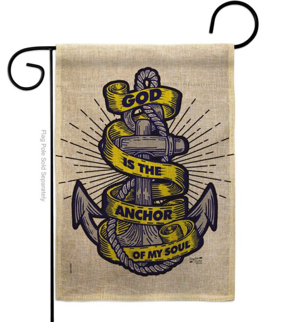 God is the Anchor - Impressions Decorative Garden Flag G135252-BO - Image 11