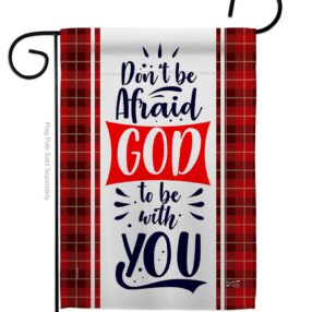 God With You - Impressions Decorative Garden Flag G135276-BO