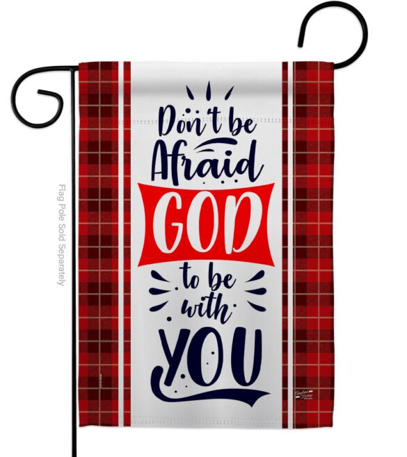 God With You - Impressions Decorative Garden Flag G135276-BO