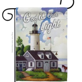 God is Our Light - Impressions Decorative Garden Flag G191067-BO