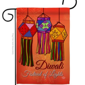 Festival Of Lights - Faith & Religious Inspirational Vertical Impressions Decorative Flags HG192144 Made In USA