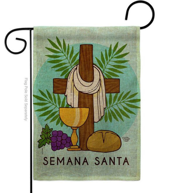Blessing Semana Santa - Faith & Religious Inspirational Vertical Impressions Decorative Flags HG192460 Made In USA - Image 11