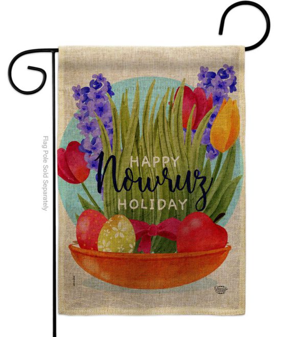 Happy Nowruz Holiday - Faith & Religious Inspirational Vertical Impressions Decorative Flags HG192463 Made In USA - Image 11