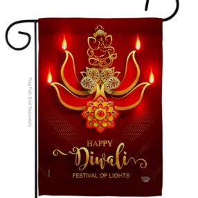 Festival of Lights - Faith & Religious Inspirational Vertical Impressions Decorative Flags HG192472 Made In USA