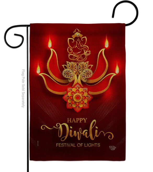 Festival of Lights - Faith & Religious Inspirational Vertical Impressions Decorative Flags HG192472 Made In USA - Image 11