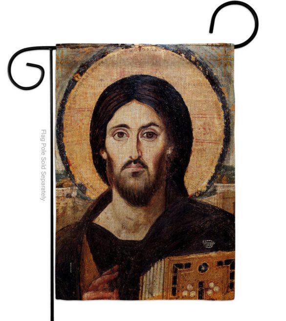 Christ Pantocrator - Faith & Religious Inspirational Vertical Impressions Decorative Flags HG192561 Made In USA - Image 11