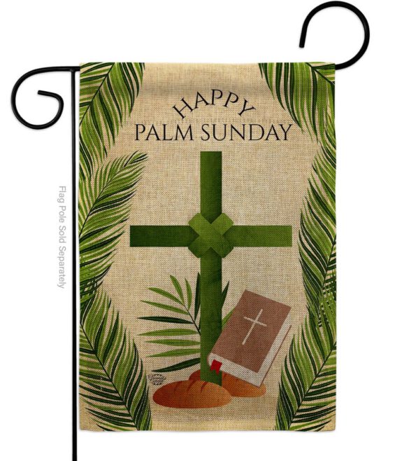 Happy Palm Sunday - Faith & Religious Inspirational Vertical Impressions Decorative Flags HG192714 Made In USA - Image 13