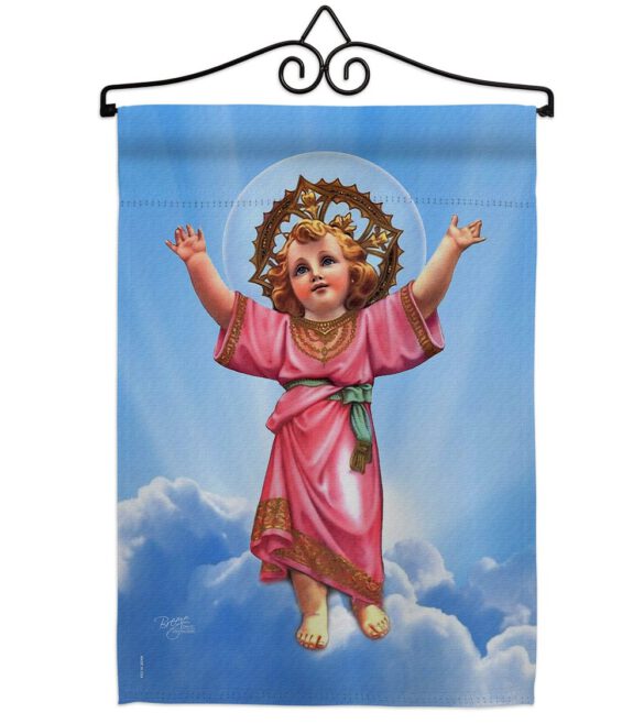 Divine Baby Jesus - Faith & Religious Inspirational Vertical Impressions Decorative Flags HG103052 Made In USA - Image 7